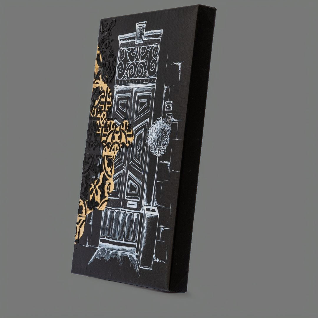 Wall Art | Black Gold Number 3